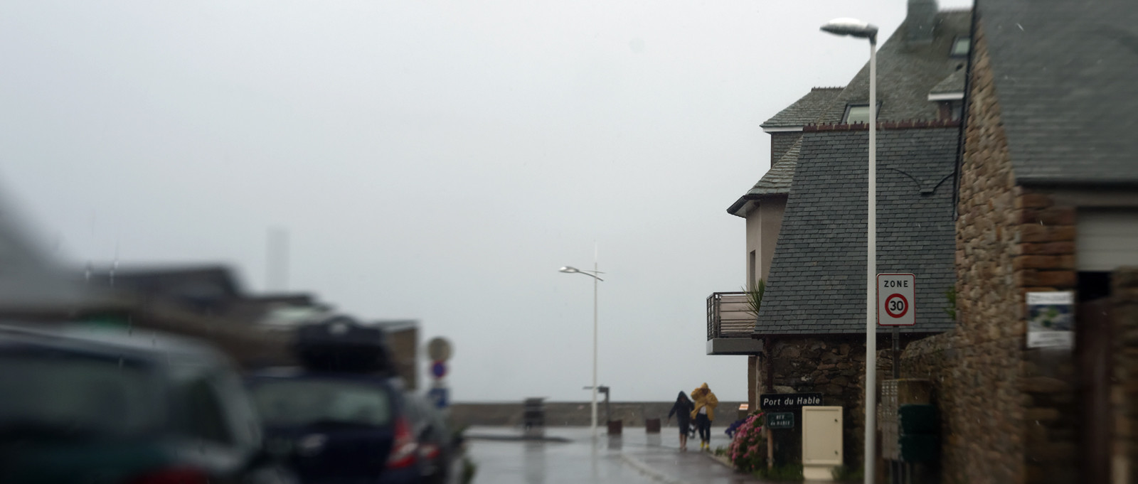 Une journée pluvieuse dans la Hague