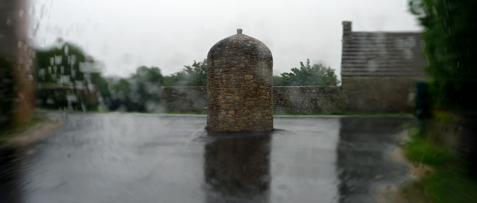 Une journée pluvieuse dans la Hague