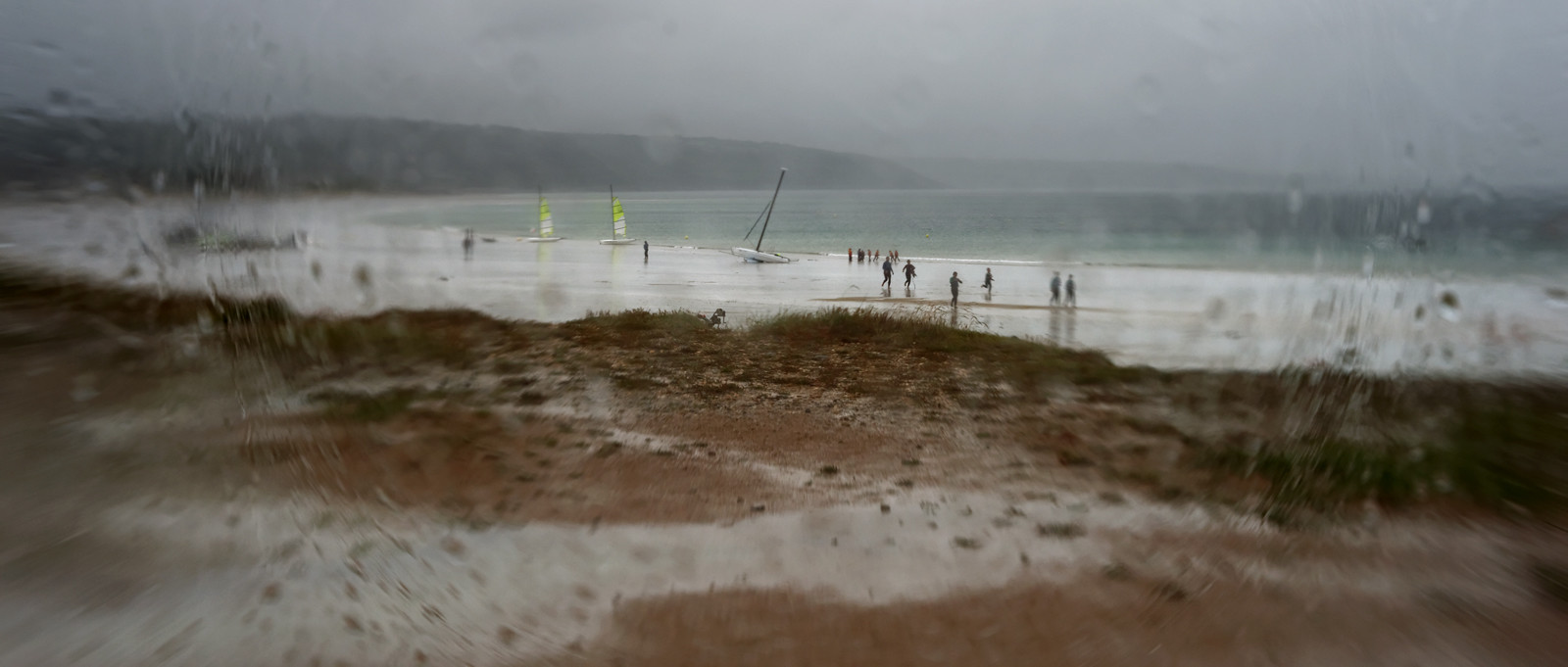 Une journée pluvieuse dans la Hague