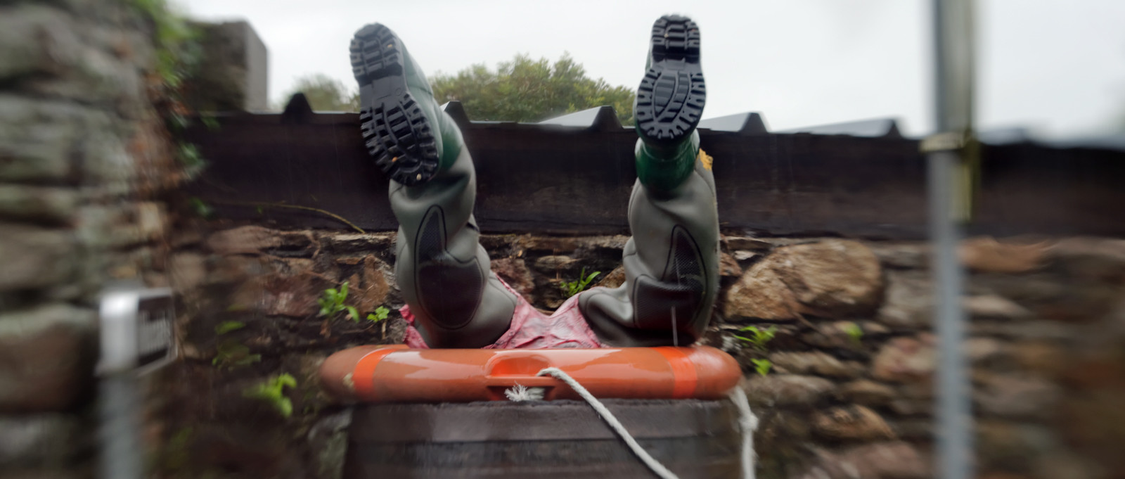 Une journée pluvieuse dans la Hague